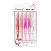 Hello Kitty Bye, Fuzzies! Perfect Arch Shaping Dermaplane Razors