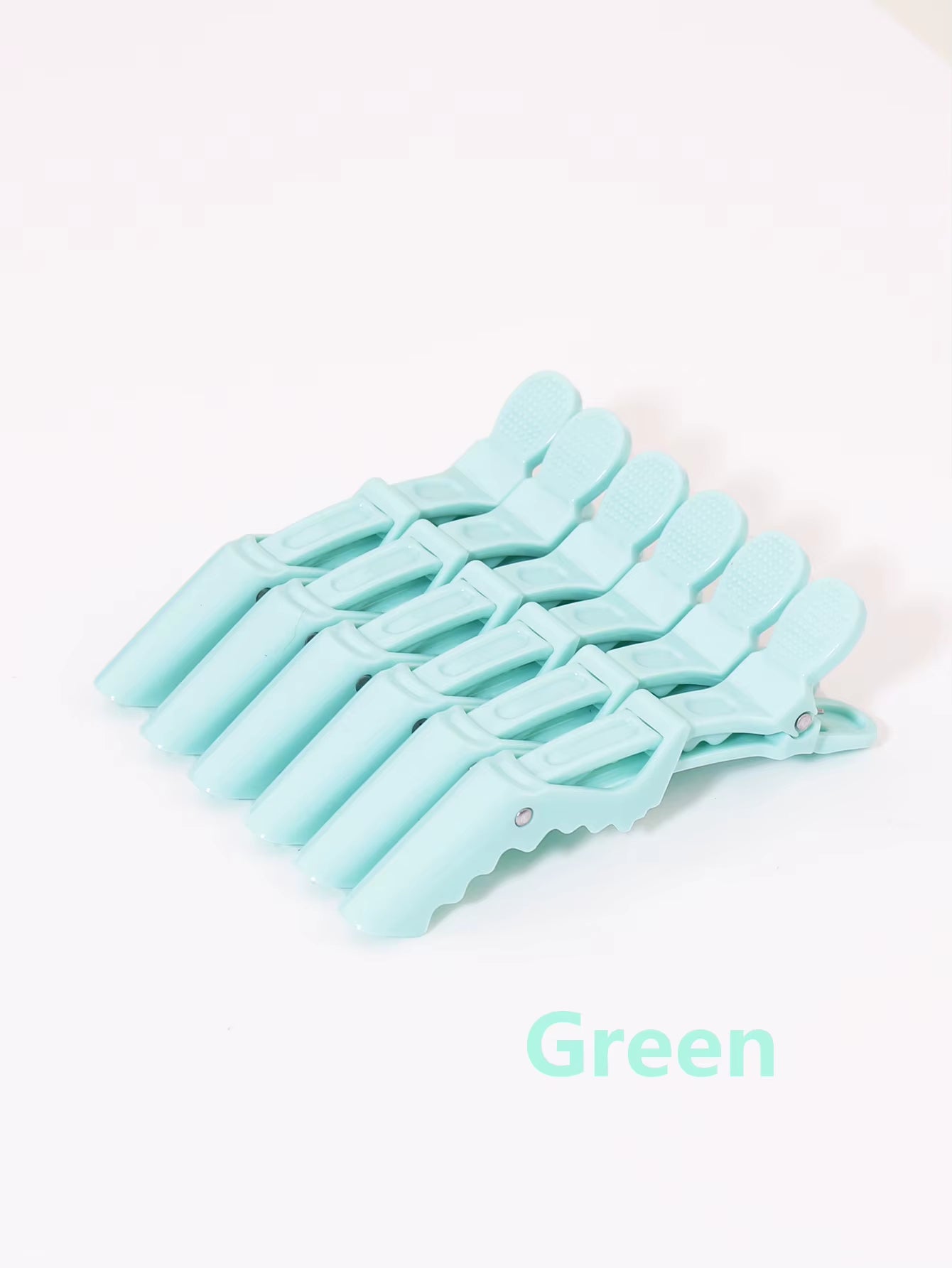 6Pcs Crocodile Hair Clip Design Claw Shaped Hair Clip Salon Hair Clip Hair Accessories Makeup Clip Special for Real Hair Wigs