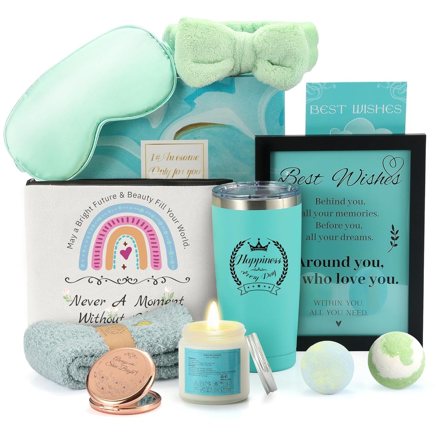 Gifts for Teen Girls, 11Pcs Spa Basket Teen Girl Gifts Birthday Gifts for Teenage Girls, Unique Teenage Girl Gifts Ideas, Back to School Gifts for Teen Girls 16-18, 12, 13, 14, 15