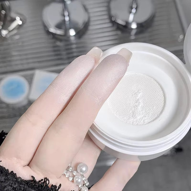 Matte Translucent Loose Powder Waterproof Oil-Control Full Coverage Face Makeup Setting Finish Powder Korean Makeup Cosmetics