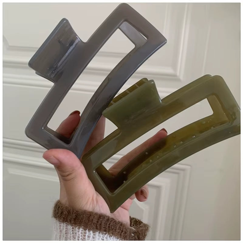 13Cm Oversized Girl Hair Clip Simple and Versatile Hair Clip