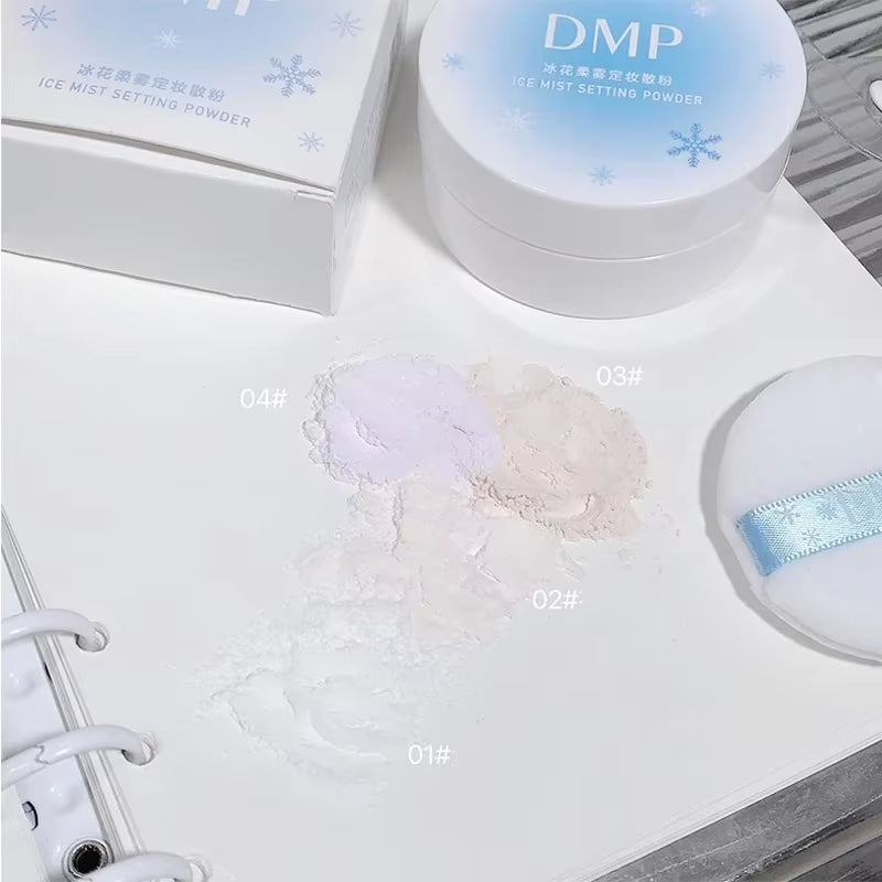 Matte Translucent Loose Powder Waterproof Oil-Control Full Coverage Face Makeup Setting Finish Powder Korean Makeup Cosmetics